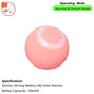 iLMH 1/2 PCS Cat Interactive Ball Toy Automatic Rolling Ball Faux Tail Rechargeable Smart Pet Electric Toy Pet Toy Imitate Mouse