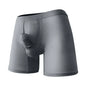Men's Boxershorts Cotton Breathable Underwear Mid Long Boxers Trunks Comfortable Shorts