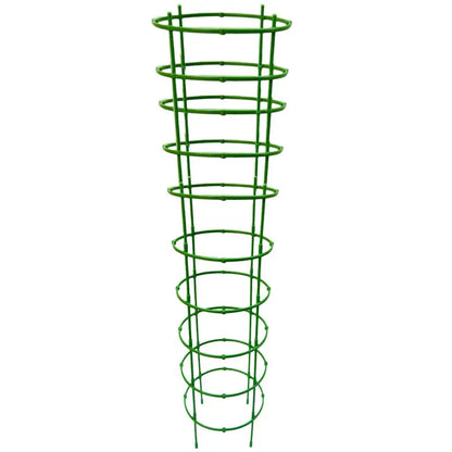 3 Layers Plant Support Plant Stakes Round Plant Support Ring Plastic Plant Cage Holder Flower Pot Climbing Trellis