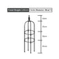Plant Climbing Supporter Climbing Plant Support  Frame Outdoor Flower  Vines Pot Stand Garden Climbing Frame Indoor Floral Decor