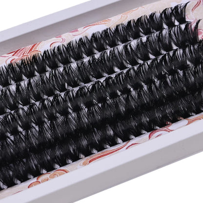 100Pcs 80D Mixed Tray Individual Lashes 3D Russia Volume Eye Lashes Soft Natural Lashes Fake Lash Cluster False Eyelashes