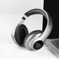 Wireless Bluetooth 5.0 HiFi Headphone With On-Ear Headset Stereo Sound Earphones Sports Office Game Foldable Low Latency