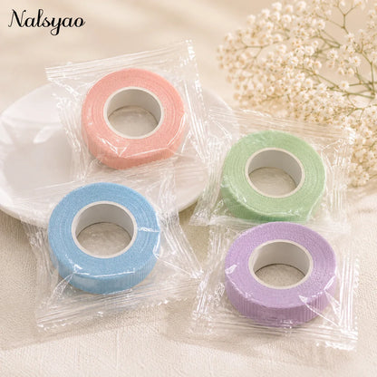 5PCS Eyelashes Extension Tape Micropore Breathable Non-woven Cloth Adhesive Lifting Lash Accessories Tools Colorful Makeup