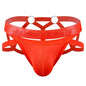 Jockmail Men Sexy G String Thong Erotic Jockstrap Bondage Gay Underwear Penis Pouch Strap  Hollow Lingerie Sissy Panties
