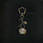 Original Hollow Heart Pocket Watch Chain Keychain Design Steampunk Clock Vintage Necklace Pendant Jewelry Watch Men Women Gift