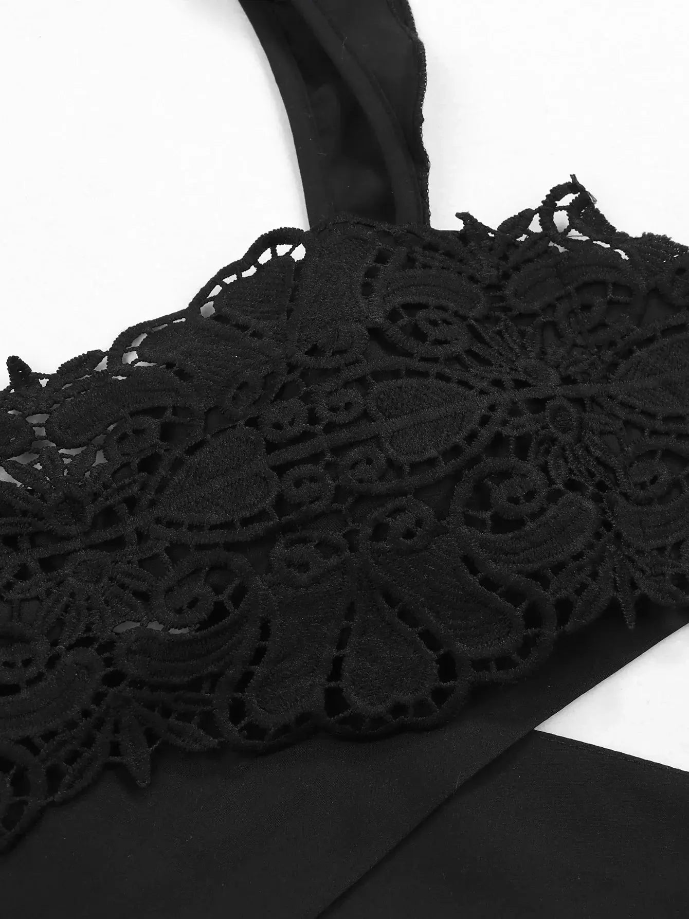 Accessories Sexikinis Swim Black Lace Women's Swimsuit 3-Piece Set Sexy & Stylish