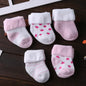 5pairs/lot Unisex Non-Skid Baby Shoe Socks 0-12months Cotton Baby Boy