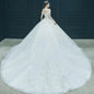 Elegant Off The Shoulder Wedding Gown EDW469