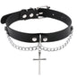 1pc Harajuku Gothic Spike Rivet Star Necklaces Collares Hip Hop Rock