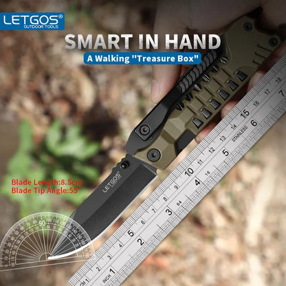 VersaEdge 22-in-1 Survival Knife: Ultimate Outdoor Tool