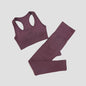 Seamless Women's Yoga Set - 2 Pcs Fitness Wear