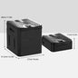 Portable Camping Toilet Foldable Camping Travel Toilet Collapsible Portable Potty for Camping Road Trips Emergency Car Use