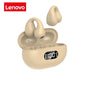 Lenovo Original Portable Bone Conduction Earphones Bluetooth 5.3 HiFi 9D Stereo Noise Reduction Earbud Outdoor Sports Headset