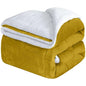 Fluffy Sherpa Fleece Blanket Throw Single Double King Cozy Warm Sofa Bed Throws