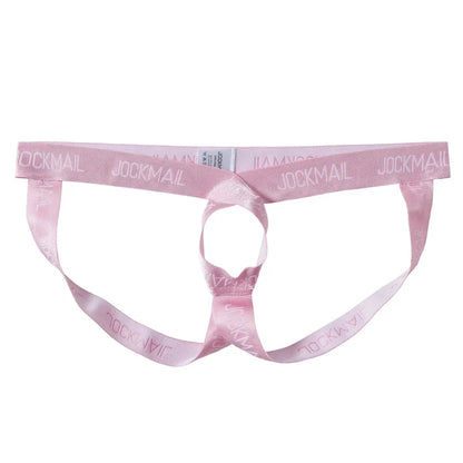 Cockstraps Open Back Underpants Men Jockstrap Panties Sexy Thongs G String Penis Pouch Underwear T-Back Open Butt Thong Lingerie