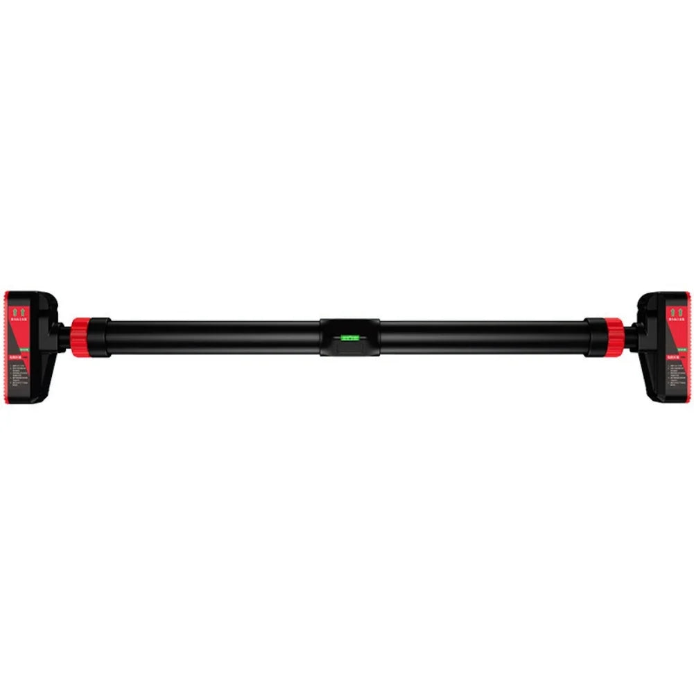 Strength Training Pull-up Bars with Level Gauge 69-92cm Adjustable Width 200kg Max Load Capacity Chin Up Bar For Doorway