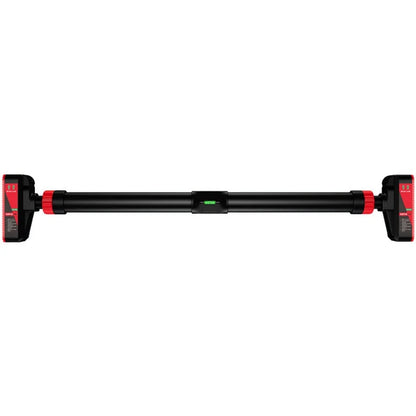 Strength Training Pull-up Bars with Level Gauge 69-92cm Adjustable Width 200kg Max Load Capacity Chin Up Bar For Doorway