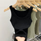 Zjaiss Women's Ribbed Elastic Summer Tank 2026
