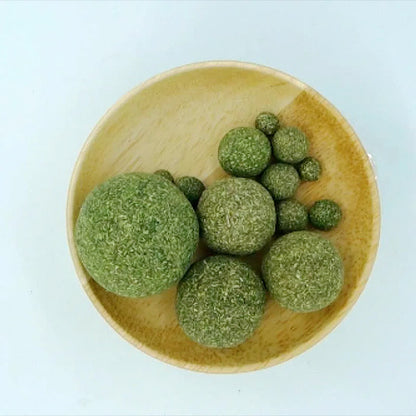 Mint Toys Edible Catnip Ball Safety Healthy Cat Catnip Cats Home Chasing Game Toy Products Clean Teeth The Stomach