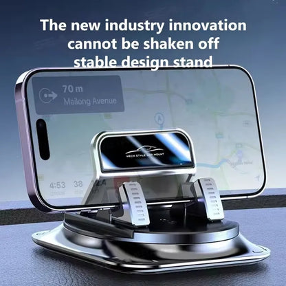 Car Phone Mount Anti Slip Silicone Dashboard Phone Holder 360-Degree