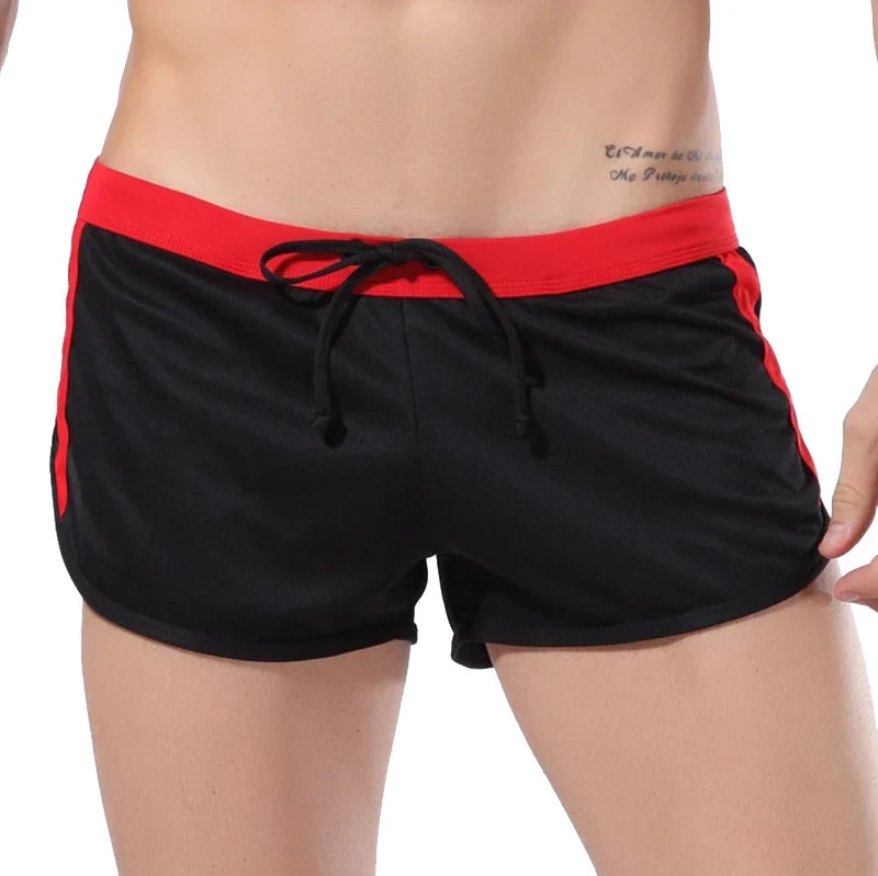 Sexy Mens Swimwear Beach Board Shorts Swim Surfing Trunks Male Quick Dry Mesh Breathable Bathing Swimsuit