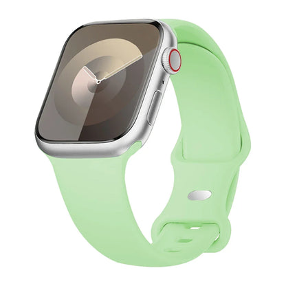Silicone Watch Strap for Apple Watch, Replacement Bracelet Correa, 40/41/42/44/45/46/49mm, Compatible iWatch Series SE 7 8 9 10 11 Ultra 2 Ultra 3