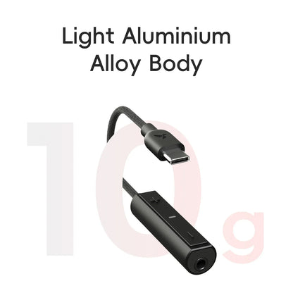 HiBy Digital D1 Type C HiFi Audio Dongle USB DAC Headphone AMP PCM32Bit/384kHz 3.5mm Output CS46L41 Sound Card for Android Win10