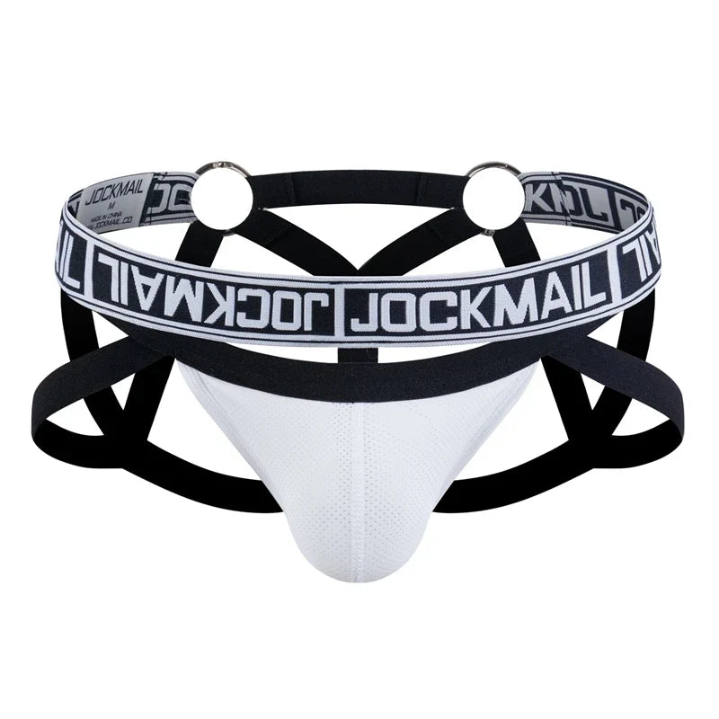 Men Sexy G String Thong Erotic Jockstrap Gay Underwear Lingerie Bondage Sissy Lingerie Men Bikini Beif Panochas Cueca Tanga Slip