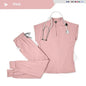 Spandex Stretch Medical Scrub Set Uniform