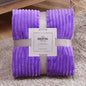 Soft Adult Cover Coral Fleece Blanket On The Sofa Thickened Winter Bed Blanket Warm Stitch Fluffy Bedspread Plaid Sofa Bedroom