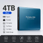 Space Efficient External Hard Drive 2TB Portable Mobile Hard Disk for Family Daily Photo Saveing PC Laptop
