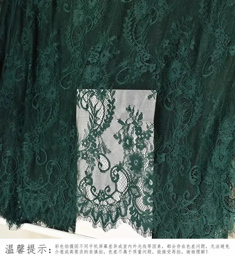 3Meters/lot Off White French Chantilly Lace Fabric , Eyelash Embroidery Lace Craft Bridal Veil Lace Accessory 150cm Width