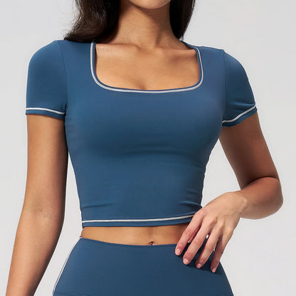 Women's Short Sleeve Yoga Top