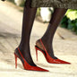 Shoes for Women 2026 High-heel 9.5 cm Women's Sandals Size 34-43 New Fashion Pointed Summer Women Shoes Sandalias De Mujer