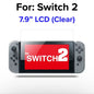 1-3Pcs Easy Installation Screen Protector for Switch 2 Game Console Protect HD Tempered Glass for Switch Oled Films