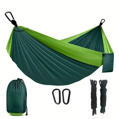 Camping Hammock Portable Hammocks with Tree Straps Attached Carry Bag