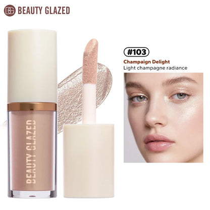 6 Color Face Liquid Highlighter Bronzer Contouring Highlight Fluid Makeup Face Shimmer Shine High Lighter Iluminador Maquillaje