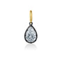 Minimalist Women's Geometric White Zircon Necklace Thin Bead Chain Pendant Non-fading for Casual Wear Birthday Gift