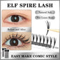 Winky Beauty Premade Elf Eyelash Comic Spire Cosplay C/D Curl Anime Effect Soft Plume Fluttering Manga Eyelash Extensions