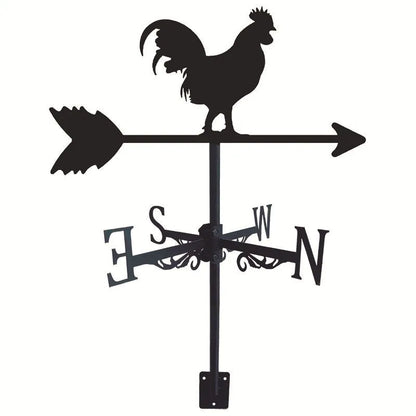 Metal Weathervane,Witch Iron Weather Vane,Sea Rover Wind Direction Indicator,Garden Decoration,Outdoor Roof Decoration,Gardening