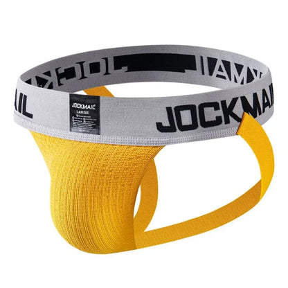 Men Briefs Sexy Jockstrap Thong Soft Athletic Supporters Men Sport Gay Underwear Jockstrap Athletic Jocks Pouch Cuecas Man