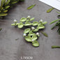 Creative Handmade Exquisite Green Plant Brooch Corsage Woman Retro Pearl Brooches Coat Accessories Jewelry