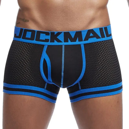 Summer Underwear Men Boxer Homme Nylon Mesh Quick Dry Sports  Fitness Men's Underpants Soft  Boxer Shorts Men Boxers Breathable