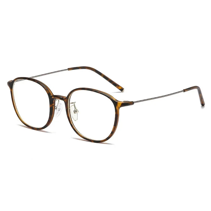 Reading glasseAnti Blue Light Round Frame Presbyopia Glasses Retro Circular Reading Glasses Ultra Light Unisex Far Sight Glasses
