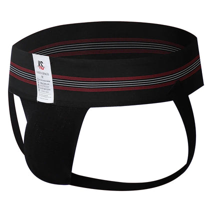 Sexy Men Underwear Jockstrap Homme Mens Jockstrap Breathable Backless Thongs