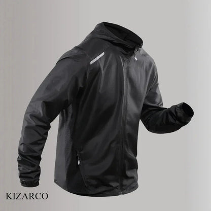 UltraLight Hooded Running Jacket - Windproof & Waterproof