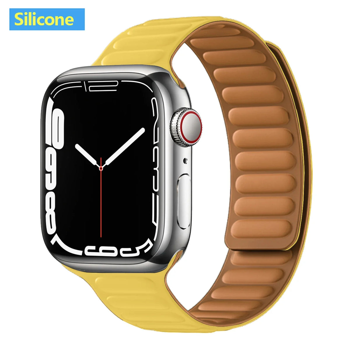 Apple Watch Magnetic Link Band, Leather or Silicone