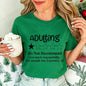 Funny Adulting Would Not Recommend Graphic Printed T-shirt Fashion Creative Design T Shirt Female Casual Crew Neck Short Sleeve