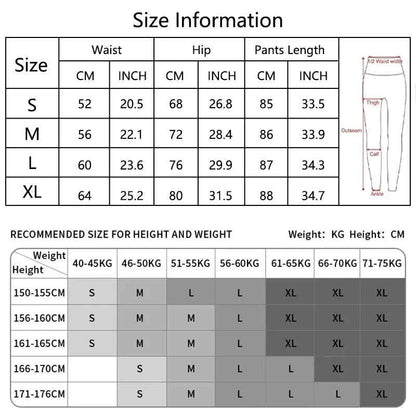 Hearuisavy High Waist Quick-Dry Yoga Leggings