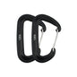 12KN Small Climbing Carabiner D-Shape Mountaineering Buckle Hook